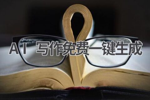 免费AI写作神器：一键生成优质文章，省时省力