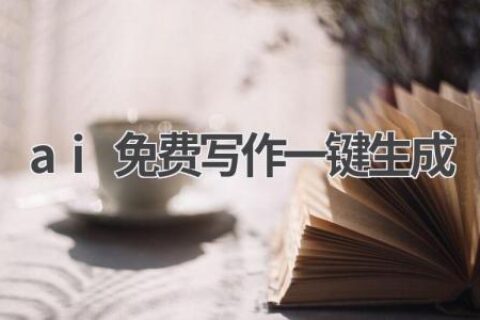 免费AI写作神器：一键生成优质文章