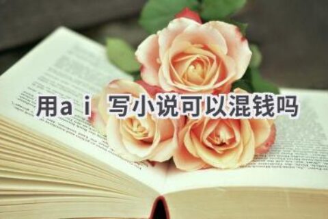用AI写小说赚钱：可行性分析及操作指南！