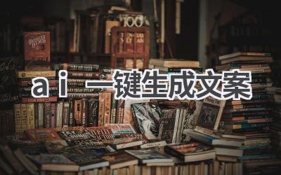 AI一键生成文案：营销推广利器