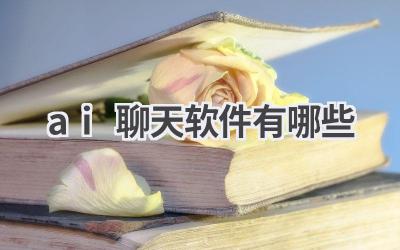 AI聊天软件推荐：与人工智能进行深度对话