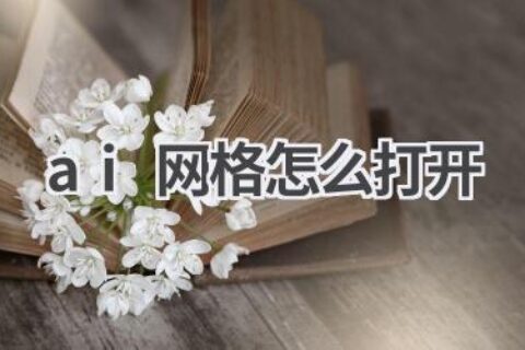 AI软件中如何打开网格：详细步骤教程