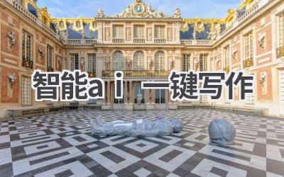 智能AI一键写作：高效创作，解放你的双手