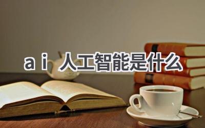 AI人工智能是什么？全面解读人工智能的概念