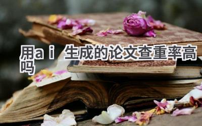 AI生成论文查重率解析：避免学术不端